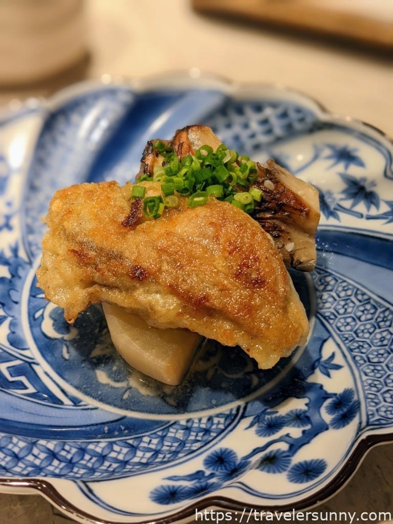 初魚鐵板燒香煎廣島牡蠣